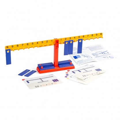 Набор из 40 карточек с заданиями для математических весов Miniland Numerical Scale