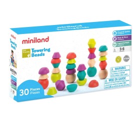 Дерев'яна гра-балансир Miniland Towering Beads