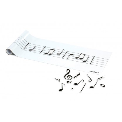 Магнитный нотный стан Miniland Pentagram Board