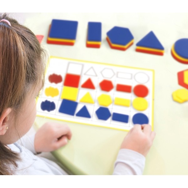 Набор для развития логики Miniland Activity Logical Blocks