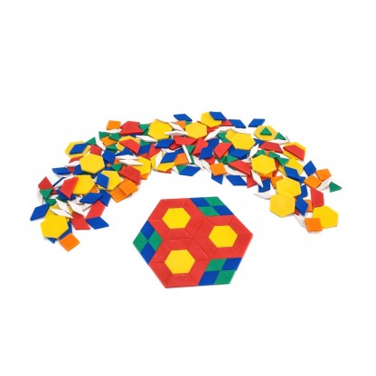 Набір розвиваючий Геометрична мозаїка (250 елементів) Geomosaic, в контейнері