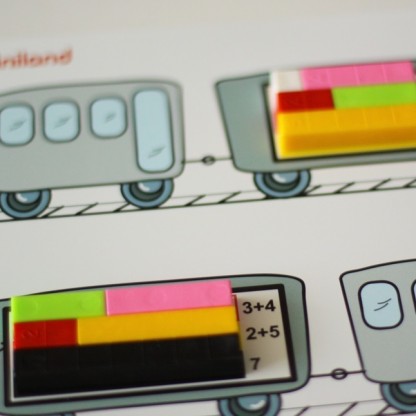 Лічильні палички К’юїзенера Miniland Educational