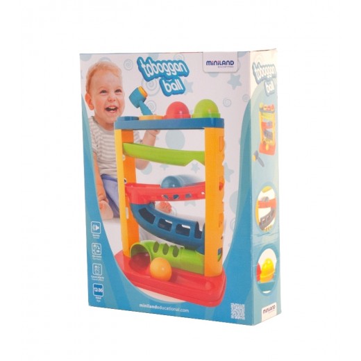 Сортер-стучалочка Miniland Тобоган