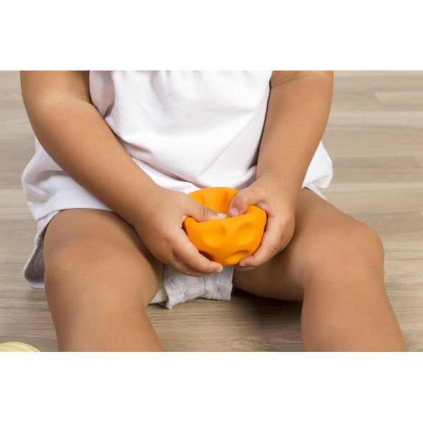 Набор сенсорных мячиков из натурального каучука Sensory Balls, 6 штук