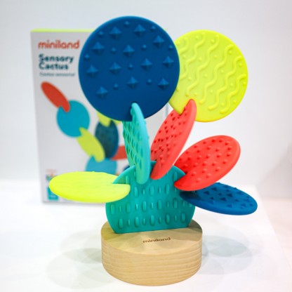 Сенсорная игрушка-прорезыватель Miniland Cactus