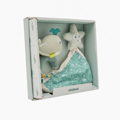 Подарунковий набір для немовля Miniland «Океан»