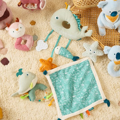 Текстильний комфортер Miniland «Океан» для немовлят 0+