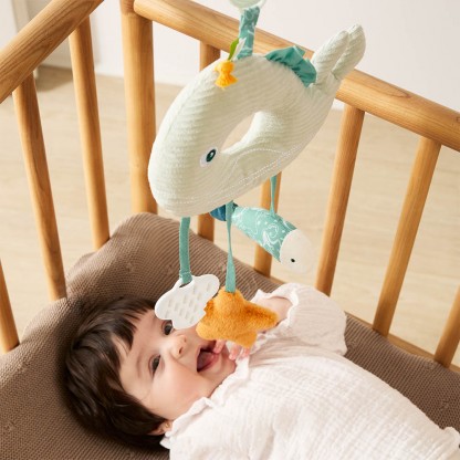 Підвісна іграшка Miniland «Океан» для ліжечка, коляски та автокрісла