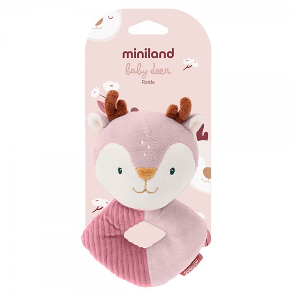Текстильная погремушка "Олененок"