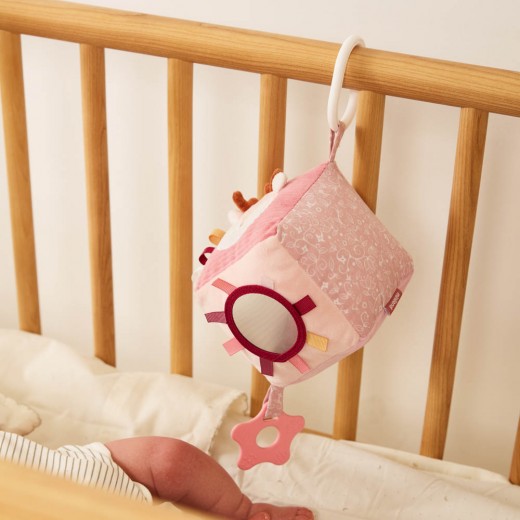 Розвиваючий кубик-підвіска Miniland «Оленя»