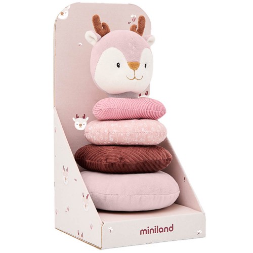 Мягкая пирамидка Miniland «Оленёнок» Мягкая пирамидка Miniland «Оленёнок»