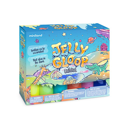 Творчий набір для створення гелевих фігурок Miniland Jelly Gloop Universe