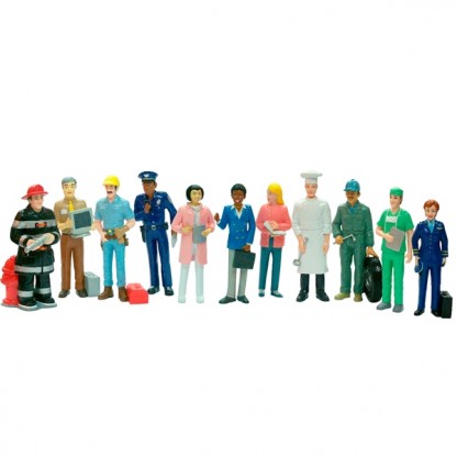 Набір фігурок Miniland Educational Професії 11 шт.