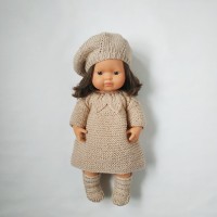 Комплект в'язаного одягу для ляльок Miniland 38 см