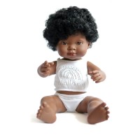 Лялька Miniland дівчина-африканка 38 см