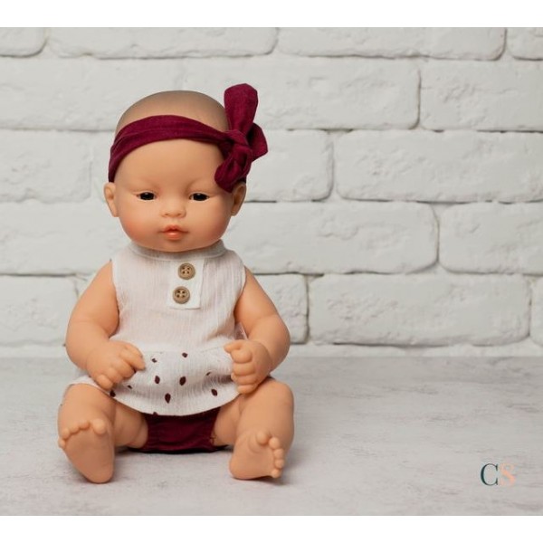 Пупс Miniland 32 см, девочка-азиатка