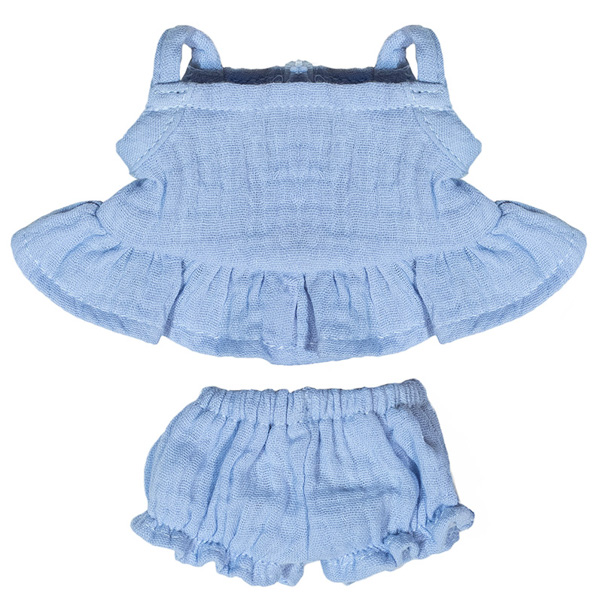 Комплект маечка и шортики для пупсов Miniland 21 см