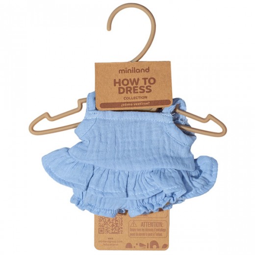 Комплект маєчка та шортики для пупсів Miniland 21 см