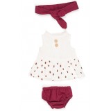 Комплект сарафан з трусиками для пупсу Miniland 32 см Комплект сарафан з трусиками для пупсу Miniland 32 см