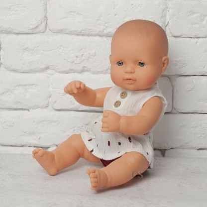 Комплект одягу для ляльок 32 см: сарафанчик, трусики і пов’язка