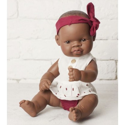 Комплект одягу для ляльок 32 см: сарафанчик, трусики і пов’язка