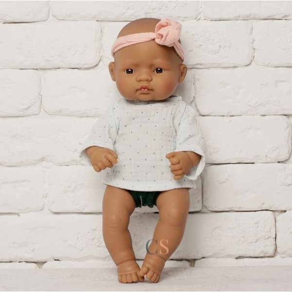 Комплект туника, трусики и повязка для пупсов Miniland 32 см