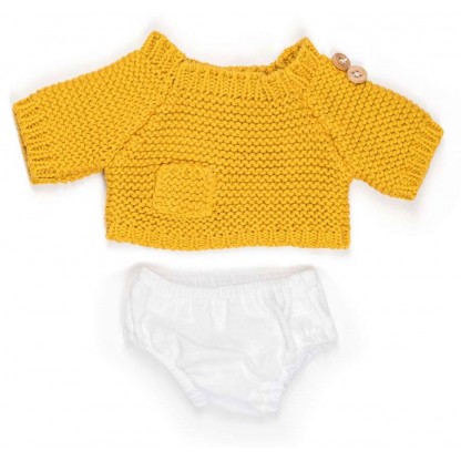 Комплект для пупса Miniland 32 см трусики с жакетом