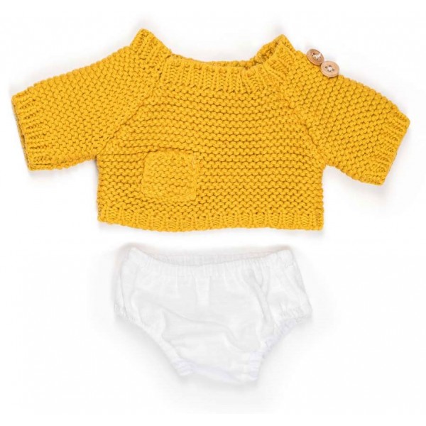 Комплект для пупса Miniland 32 см трусики с жакетом Комплект для пупса Miniland 32 см трусики с жакетом