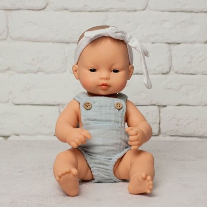 Комплект песочник с повязочкой для пупсов Miniland 32 см