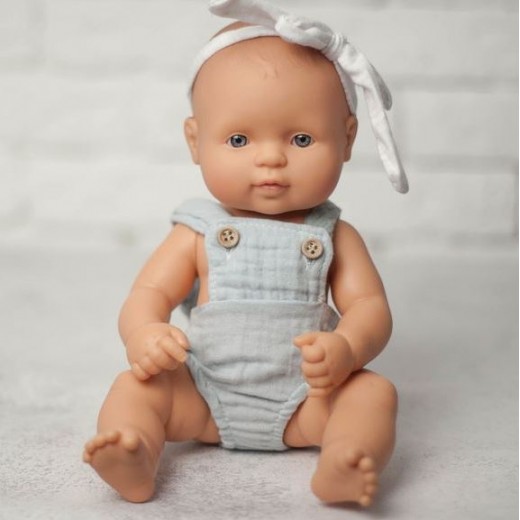 Комплект пісочник із пов'язкою для пупсів Miniland 32 см