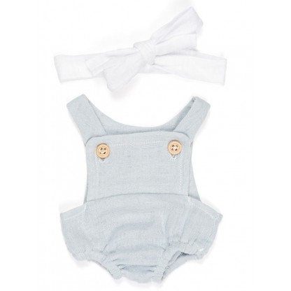 Комплект песочник с повязочкой для пупсов Miniland 32 см