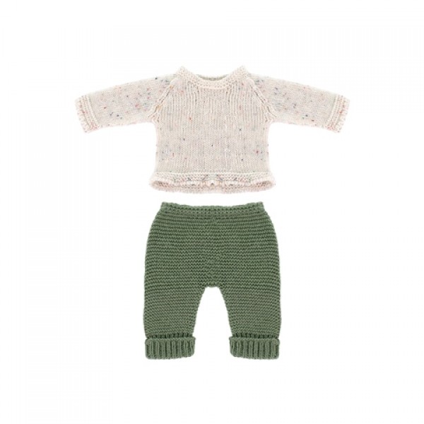 Комплект кофточка со штанишками для пупсов Miniland 32 см