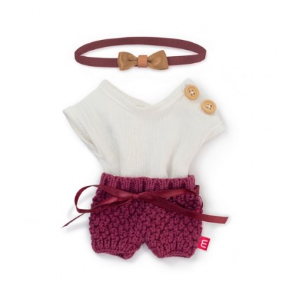 Комплект одягу для ляльок 21 см: блуза і шорти