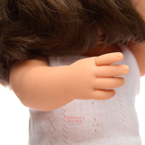 Лялька Miniland дівчинка шатенка 38 см