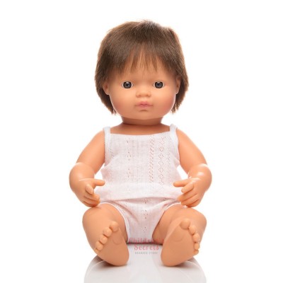 Лялька Miniland хлопчик шатен 38 см