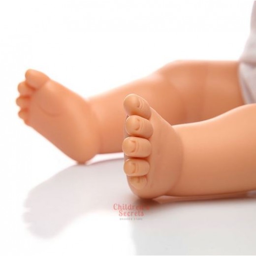 Лялька Miniland з синдромом Дауна дівчинка-шатенка 38 см