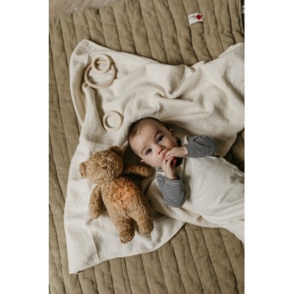 Музыкальный медвежонок Moonie с ночником Cappucino