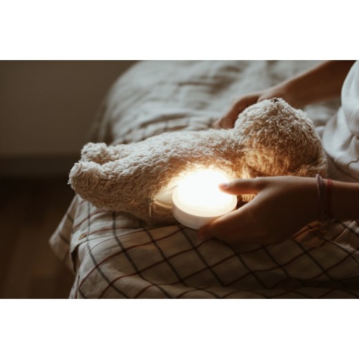 Співаючий ведмедик Moonie з нічничком Sand