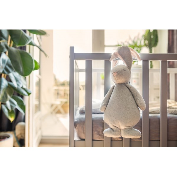 Музичний зайчик Moonie з нічничком Cream