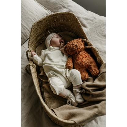 Співаючий ведмедик Moonie з нічничком Caramel