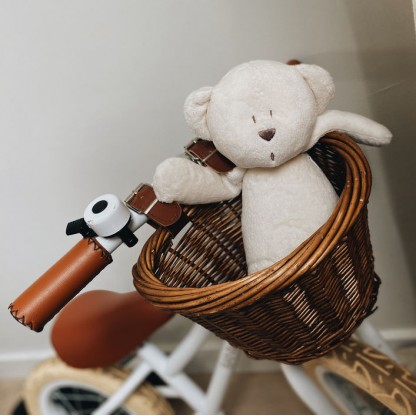 Музыкальный медвежонок Moonie с ночником Cream