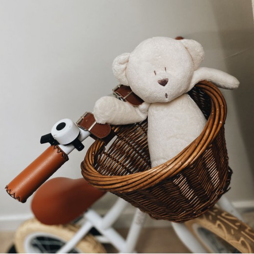 Музыкальный медвежонок Moonie с ночником Cream