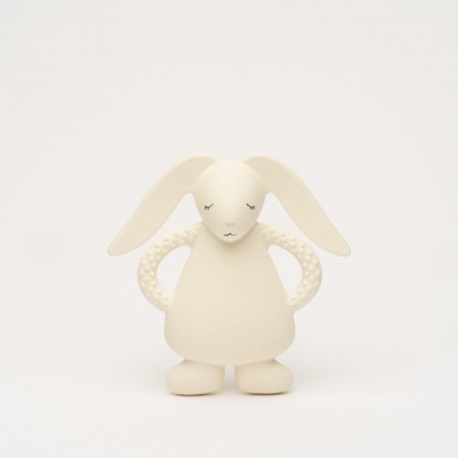 Прорізувач MOONIE з натурального каучуку Cream