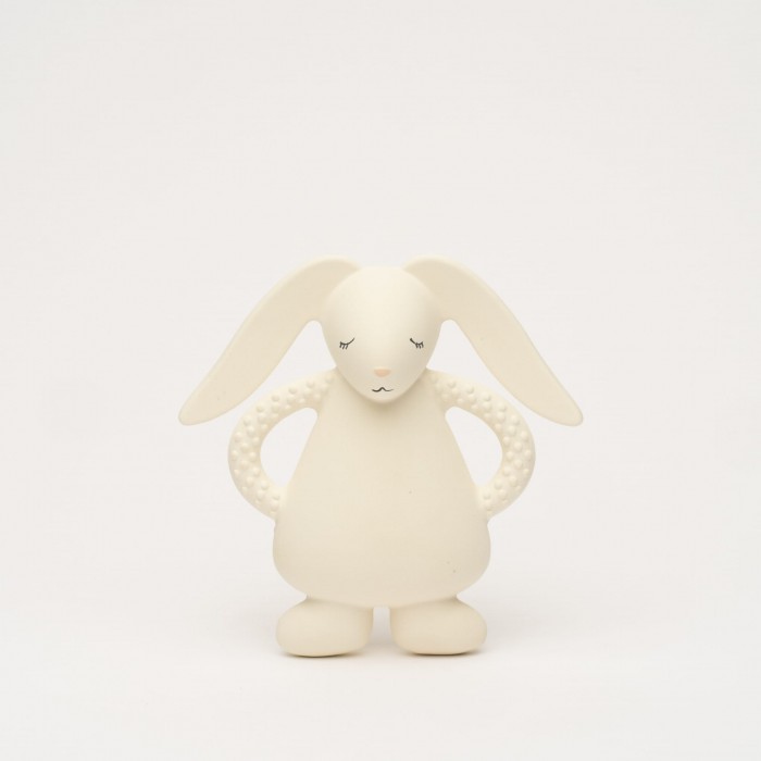 Прорізувач для зубів з натурального каучуку Moonie Cream