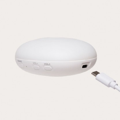 Музыкальный медвежонок Moonie с ночником Cream