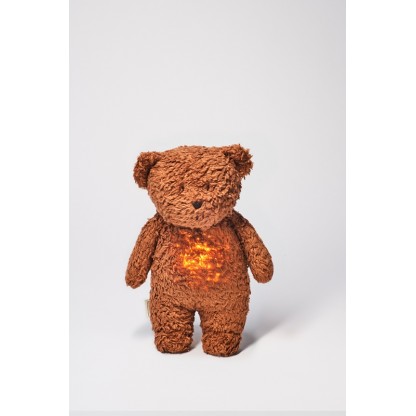 Співаючий ведмедик Moonie з нічничком Caramel