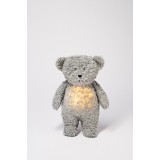 Музыкальный медвежонок Moonie с ночником Mineral Grey Музыкальный медвежонок Moonie с ночником Mineral Grey