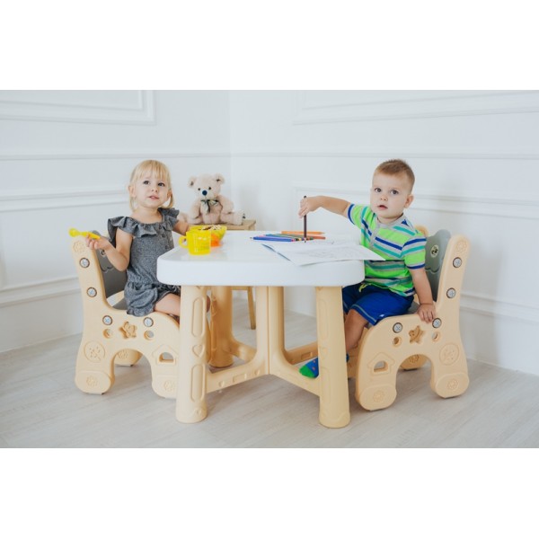 Комплект столик и два стульчика Poppet Классик