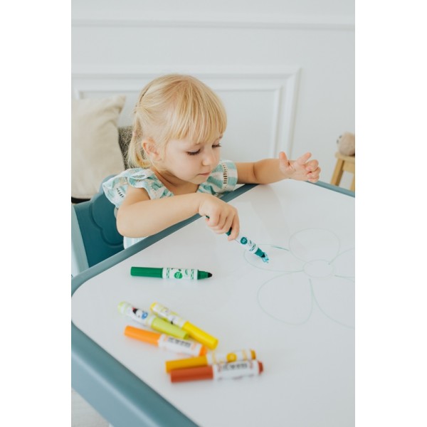 Комплект столик и два стульчика Poppet Монохром