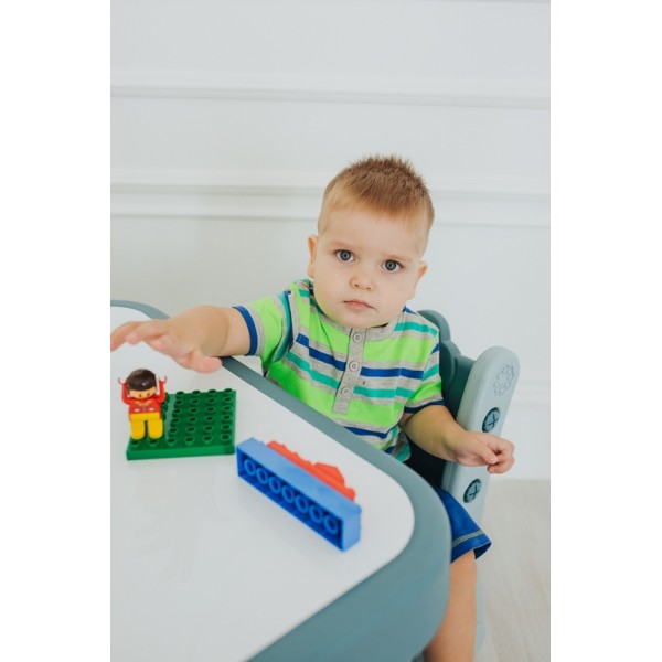 Комплект столик и два стульчика Poppet Монохром